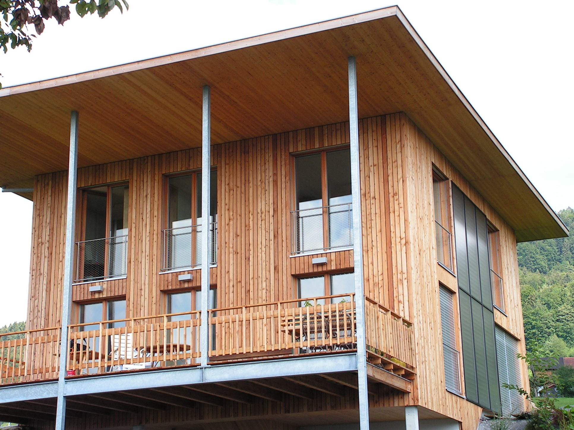 Okologisch Bauen Holzfertighauser Liegen Im Trend Holzhaus Bauen